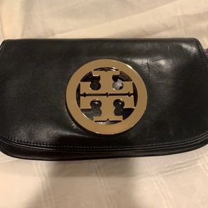 Tory Burch Logo Clutch/ Cross Body Bag